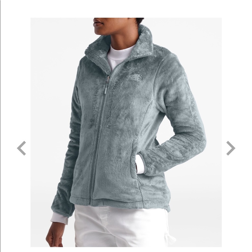 North Face Grey Zip Up